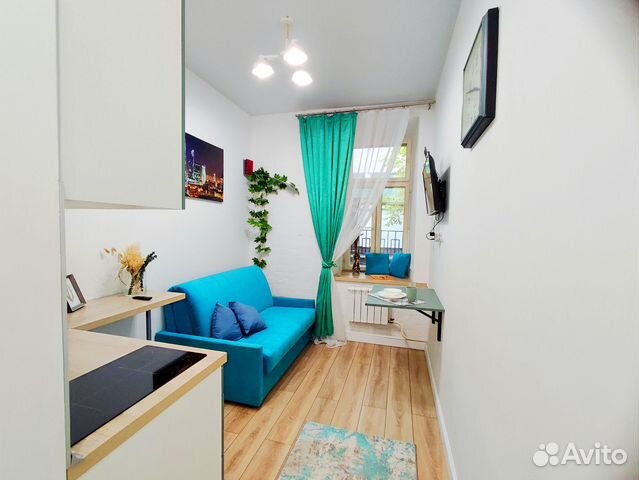 

Квартира-студия, 14 м², 1 кровать