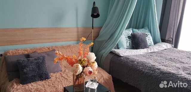 

Квартира-студия, 26 м², 2 кровати