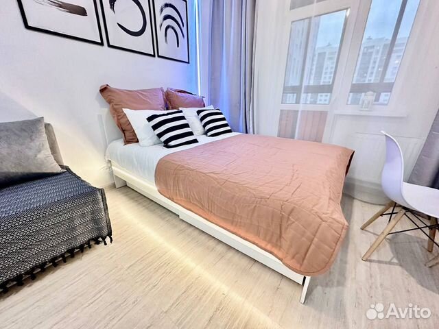 

Квартира-студия, 32,5 м², 2 кровати