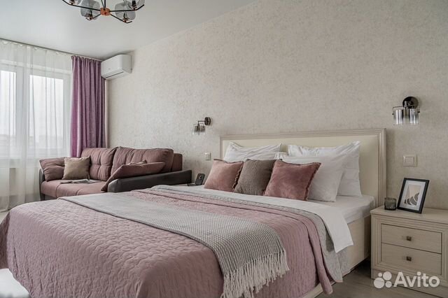 

1-к. квартира, 37 м², 2 кровати