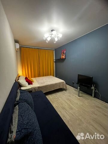 

1-к. квартира, 39 м², 2 кровати