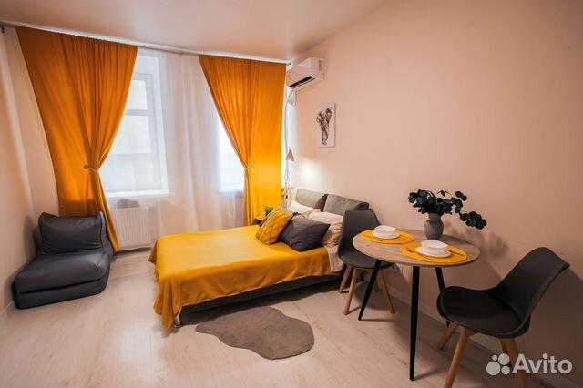 

Квартира-студия, 27 м², 1 кровать