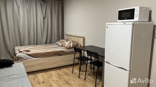 

Квартира-студия, 23 м², 2 кровати