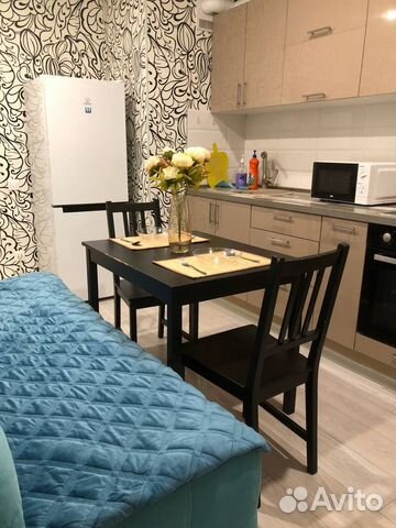 

1-к. квартира, 42 м², 2 кровати
