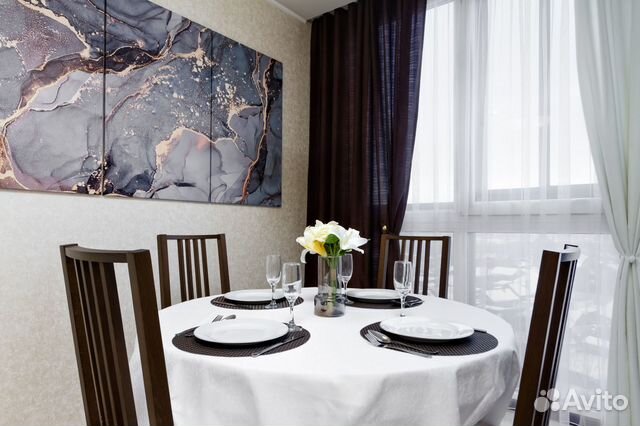 

1-к. квартира, 45 м², 2 кровати