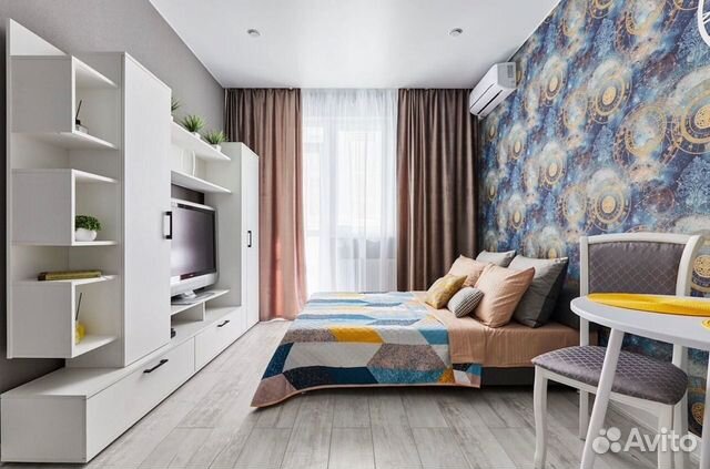

Квартира-студия, 33 м², 1 кровать