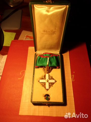 Италия. Орден заслуг перед Республикой Италия. Орден заслуг перед Республикой