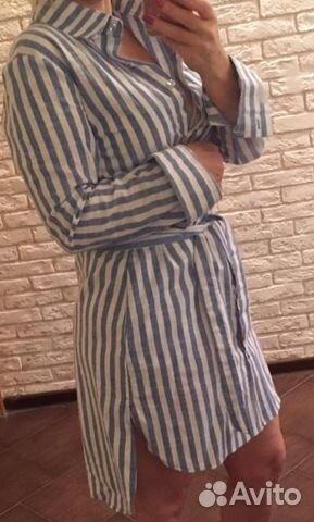 Туника рубашка платье