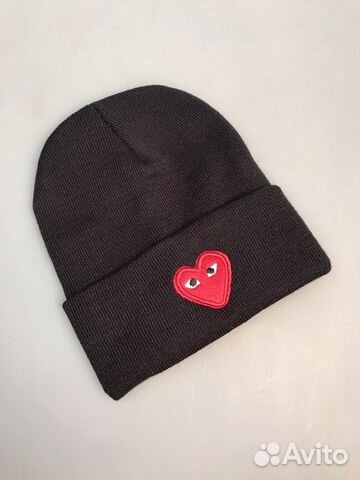 Шапка Comme des Garcons, play, цвета в асс