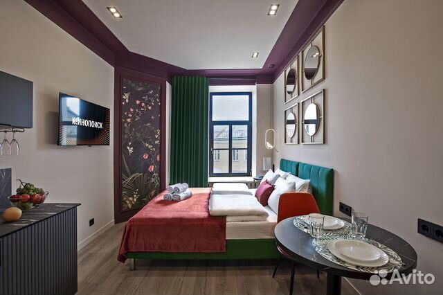 

Квартира-студия, 15 м², 1 кровать
