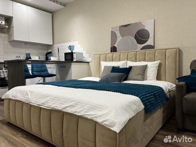 

Квартира-студия, 33 м², 1 кровать