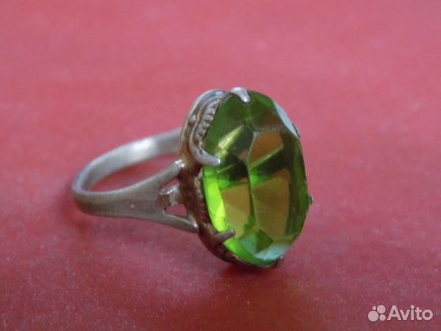 Серьги и кольцо 875 проба Серьги и кольцо 875 проба