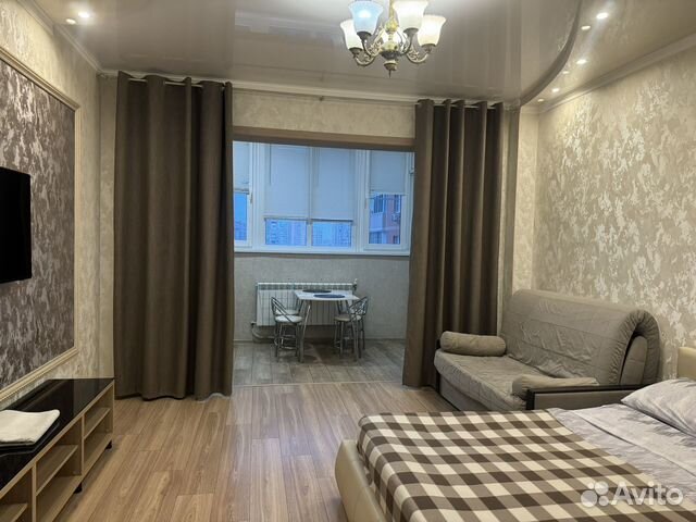 

Квартира-студия, 33 м², 2 кровати