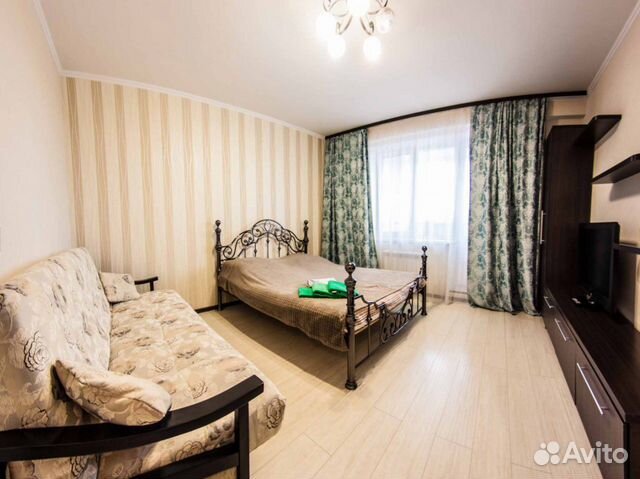 

1-к. квартира, 45 м², 2 кровати