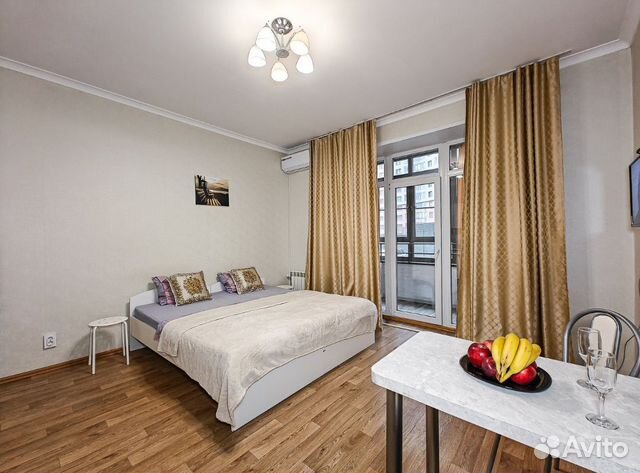 

Квартира-студия, 28 м², 1 кровать