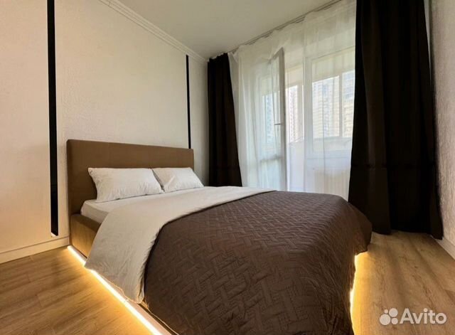 

1-к. квартира, 42 м², 2 кровати