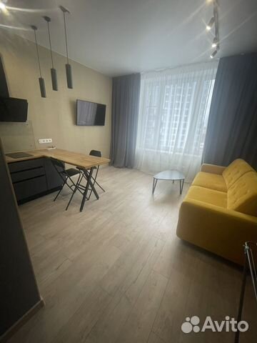 

Квартира-студия, 28 м², 2 кровати