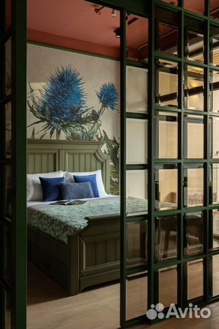

Квартира-студия, 39 м², 2 кровати