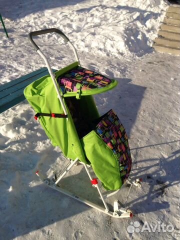 Коляска санки