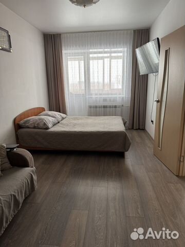 

1-к. квартира, 38,2 м², 2 кровати