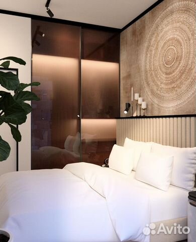 

1-к. квартира, 35 м², 2 кровати