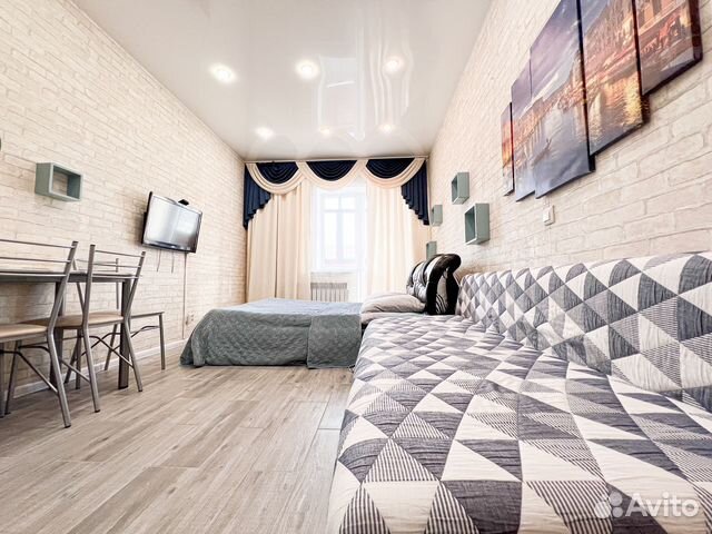 

Квартира-студия, 30 м², 2 кровати