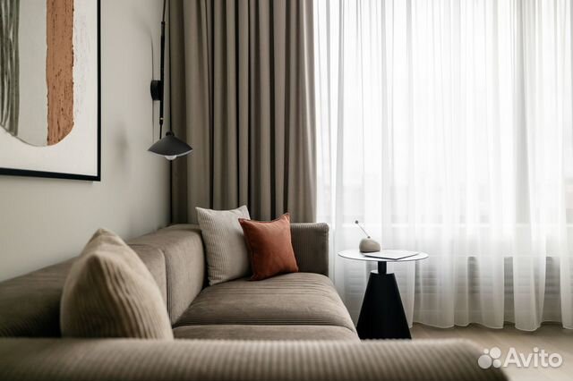 

1-к. квартира, 52 м², 2 кровати