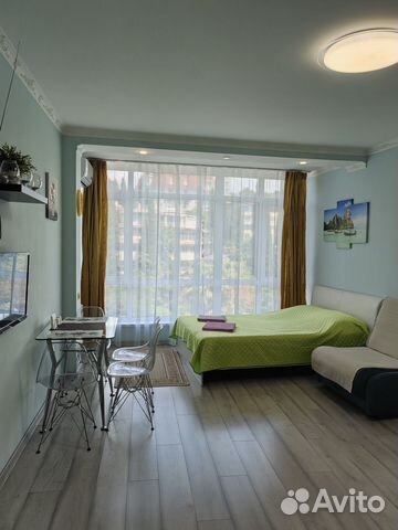 

Квартира-студия, 30 м², 3 кровати