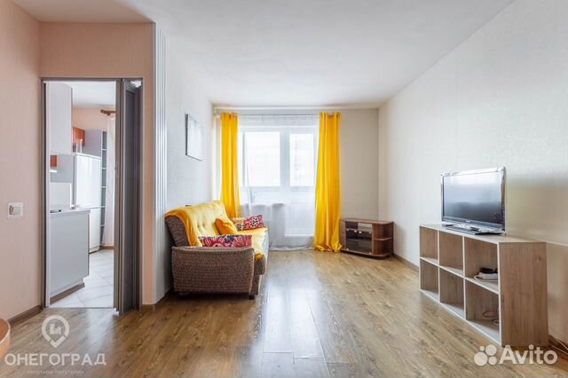 

1-к. квартира, 34 м², 2 кровати