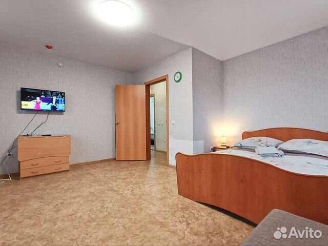 

1-к. квартира, 39 м², 3 кровати