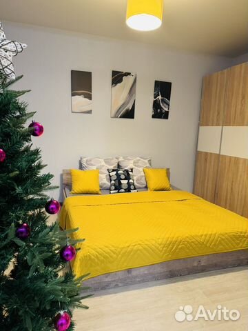 

Квартира-студия, 38 м², 2 кровати