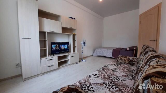 

1-к. квартира, 34 м², 2 кровати