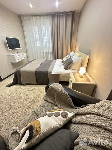 

1-к. квартира, 30 м², 2 кровати