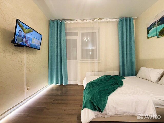 

Квартира-студия, 35 м², 2 кровати