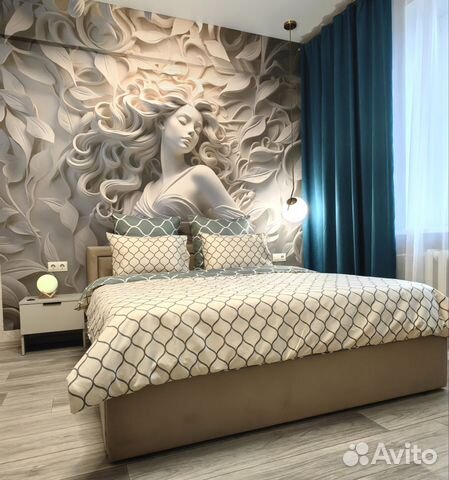

2-к. квартира, 45 м², 2 кровати
