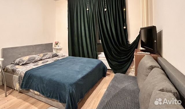 

Квартира-студия, 21 м², 2 кровати
