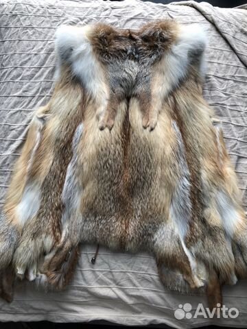 Жилет из лисы Жилет из лисы