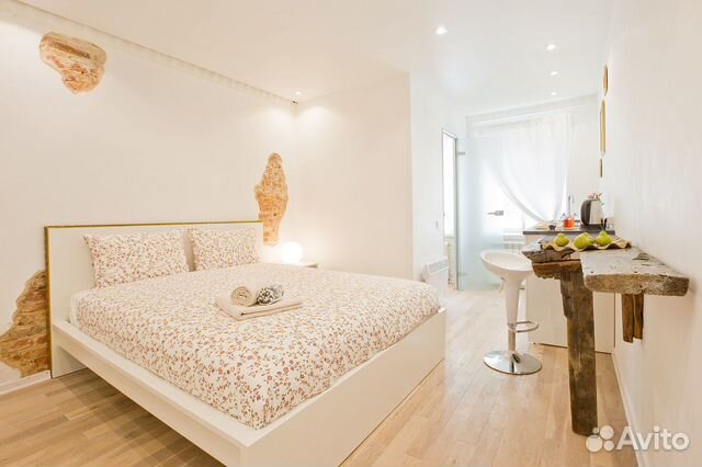 

Квартира-студия, 25 м², 1 кровать