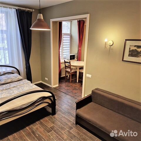 

1-к. квартира, 37 м², 2 кровати