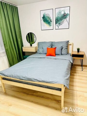 

1-к. квартира, 41 м², 2 кровати