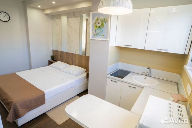 

Квартира-студия, 24 м², 1 кровать