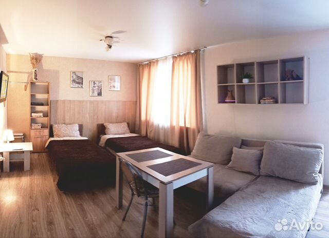 

Квартира-студия, 30 м², 3 кровати
