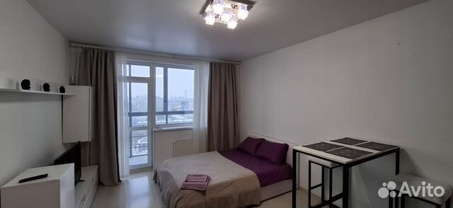 

Квартира-студия, 32 м², 1 кровать