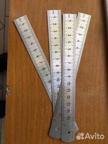 В коллекцию СССР линейка металлическая гост