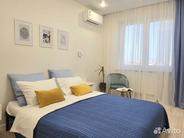 

1-к. квартира, 40 м², 2 кровати