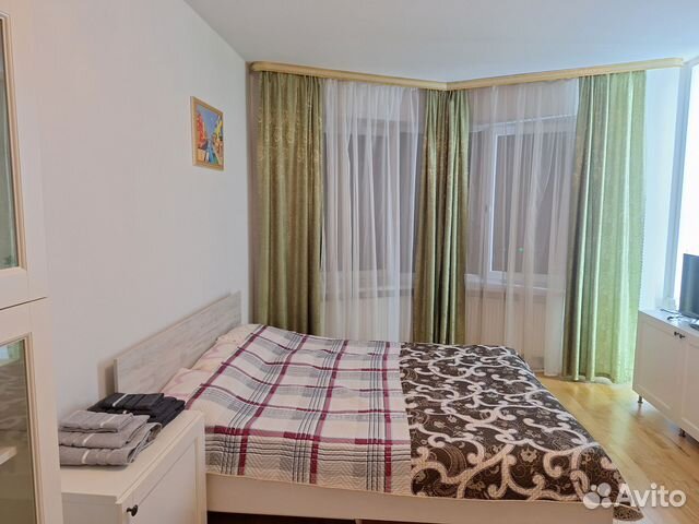 

Квартира-студия, 47 м², 2 кровати