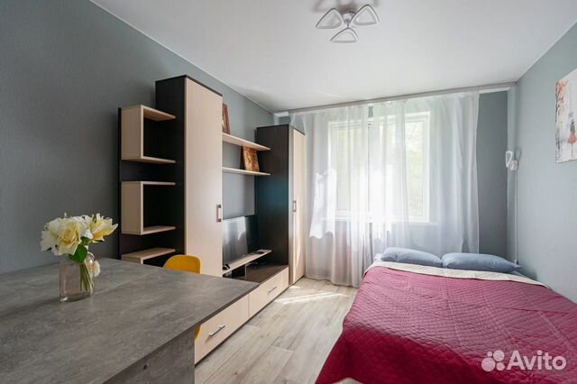 

Квартира-студия, 23 м², 1 кровать