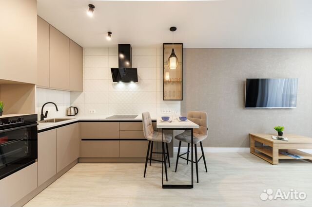 

1-к. квартира, 43 м², 2 кровати