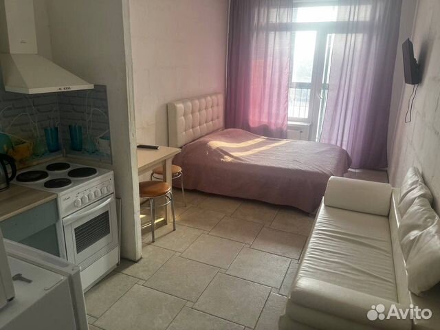 

Квартира-студия, 21 м², 2 кровати
