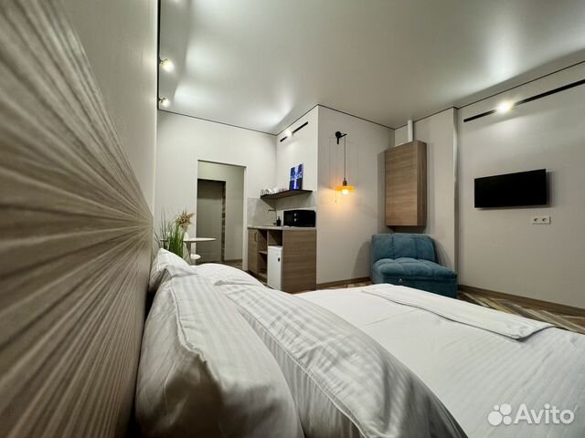 

1-к. квартира в апарт-отеле, 25 м², 2 кровати